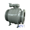 A216 WCB Flanged Electric Actuated Trunnion Mounted Ball Valve