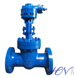 Gear Operated Flanged Flexible Wedge Gate Valve Isolation