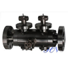 Double Block and Bleed Forged Steel Lever Operated Floating Ball Valve