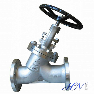Y Type Stainless Steel Flanged Globe Valve