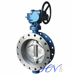 Double Eccentric Gear Operated Butterfly Valve Flange Type