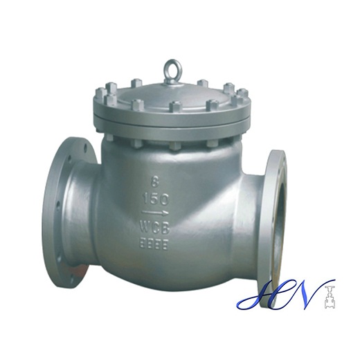 Carbon Steel Low Pressure Inline Flanged Swing Check Valve