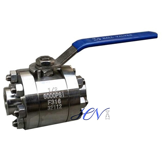 High Pressure Forged SS 316 Lever Operated Floating Ball Valve
