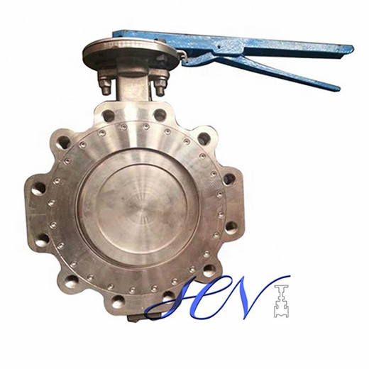 Wrench Operated Lug Type Double Eccentric Butterfly Valve