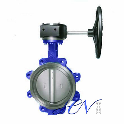 Carbon Steel Gear Operated Fully Lugged Double Eccentric Butterfly Valve