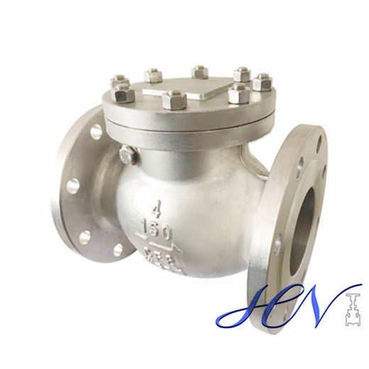 Water Bolted Cover Horizontal Flanged Industrial Swing Check Valve