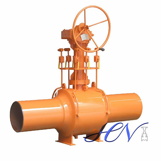 Gear Operated Manual Natural Gas Fully Welded Body Ball Valve