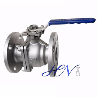 Direct Mounting Lever Stainless Steel Cast Steel Floating Ball Valve