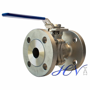 Lever Operated DIN Carbon Steel Flanged Floating Ball Valve
