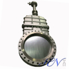 Gear Operated Carbon Steel Water Flanged Knife Gate Valve