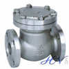 Gas Line Stainless Steel Low Pressure Flanged Swing Check Valve