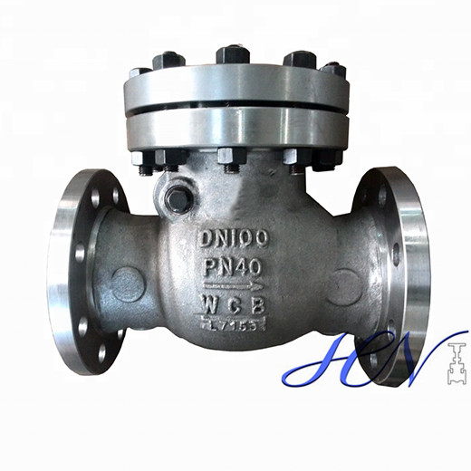 Bolted Cover Carbon Steel Flanged Water Swing Check Valve