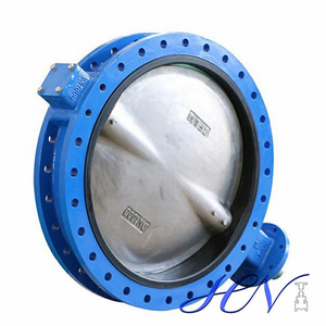 Quick Opening Soft Sealing Cast Iron Flanged Centric Butterfly Valve