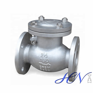 Drain Flanged Backflow Stainless Steel Swing Check Valve