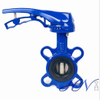 Small Size Cast Iron Wrench Operated Centric Butterfly Valve