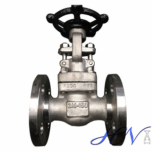 Integral Flanged Stainless Steel Industrial Forged Gate Valve