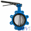 Flow Control Cast Iron Wrench Operated Lug Type Centric Butterfly Valve