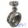 Metal Seated Double Flanged Industrial Triple Offset Butterfly Valve