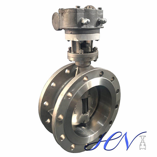Metal Seated Double Flanged Industrial Triple Offset Butterfly Valve