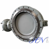 Gear Operated Flange Type Carbon Steel Triple Eccentric Butterfly Valve