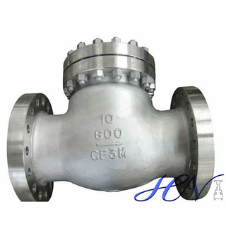 Gas Tank Vent Flanged Backflow Prevention Stainless Steel Swing Check Valve