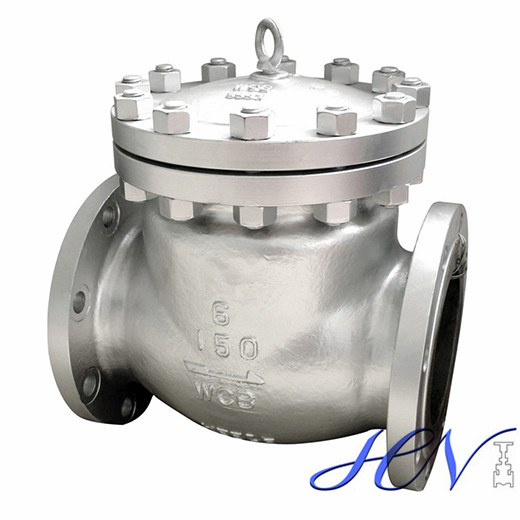 Horizontal Low Pressure Carbon Steel Flanged Swing Check Valve