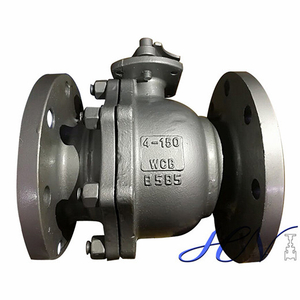 API 6D Cast Steel Flanged Floating Cold Water Tank Ball Valve