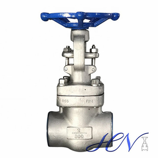 Bolted Bonnet Forged Stainless Steel Socket Welded Gate Valve