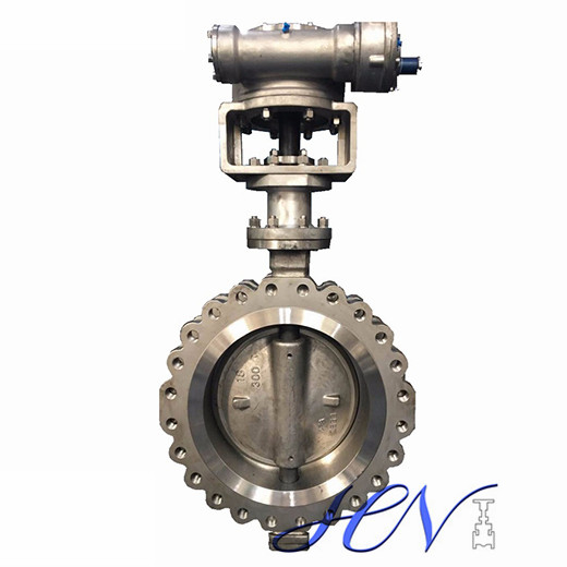 Stainless Steel Metal Seated Fully Lugged Double Offset Butterfly Valve