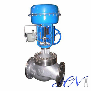 Spring Diaphragm Stainless Steel Gas Control Valve with Positioner